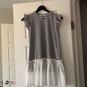 Trend Blossom Black and White girls dress